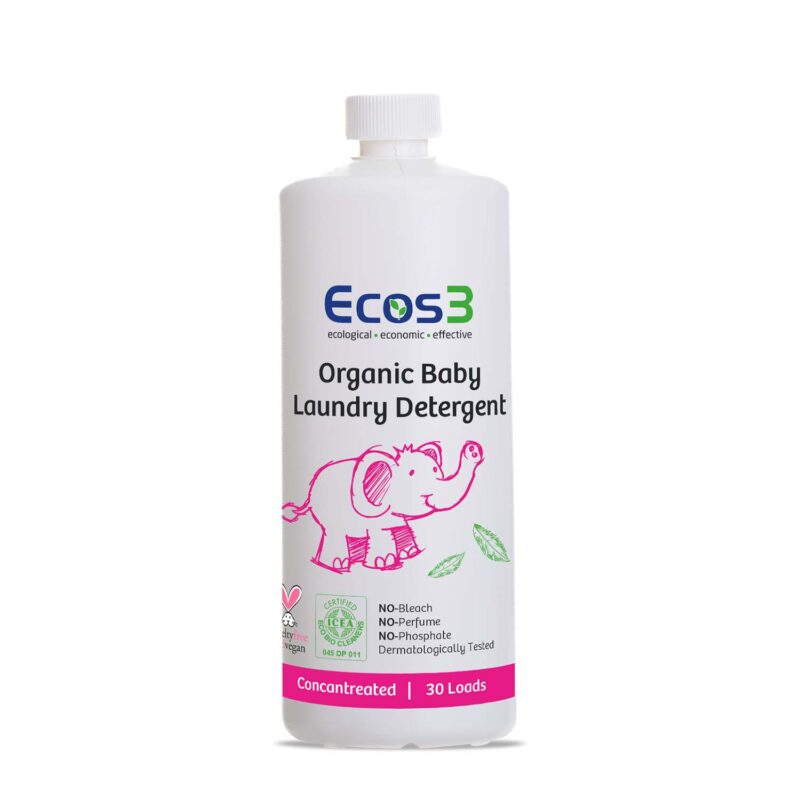 Ecos3 Luomu Vauvan & Lasten Pyykinpesuaine (1050 ml - 30 loads)