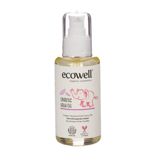 Ecowell Luomu Vauvaöljy  (100 ml)
