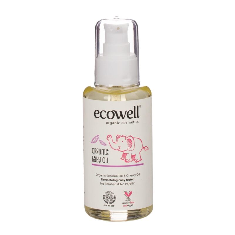 Ecowell Luomu Vauvaöljy  (100 ml)