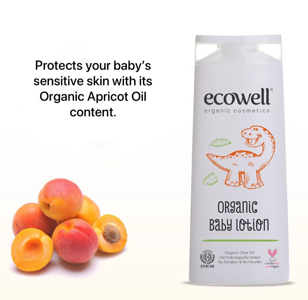 Ecowell Luomu Vauvan & Lasten Voide (300 ml)