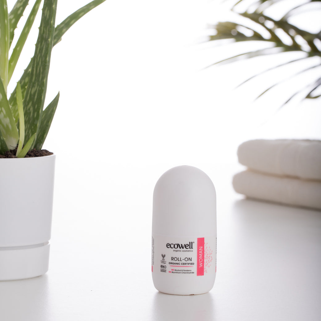 Ecowell Luomu Roll-on Naiselle (75 ml)