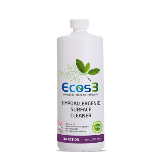 Ecos3 Organic & Hypoallergenic Surface Cleaner (1000 ml)