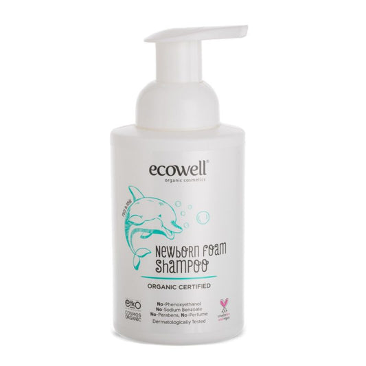 Ecowell Organic Newborn Foam Shampoo (300 ml)